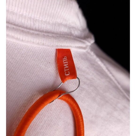 Heron Preston Pocket Style T-Shirt Size XS White Mens - Picture 12 of 16